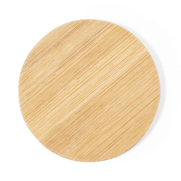 Espejo madera de bambú, personalizable a laser - Imagen 2