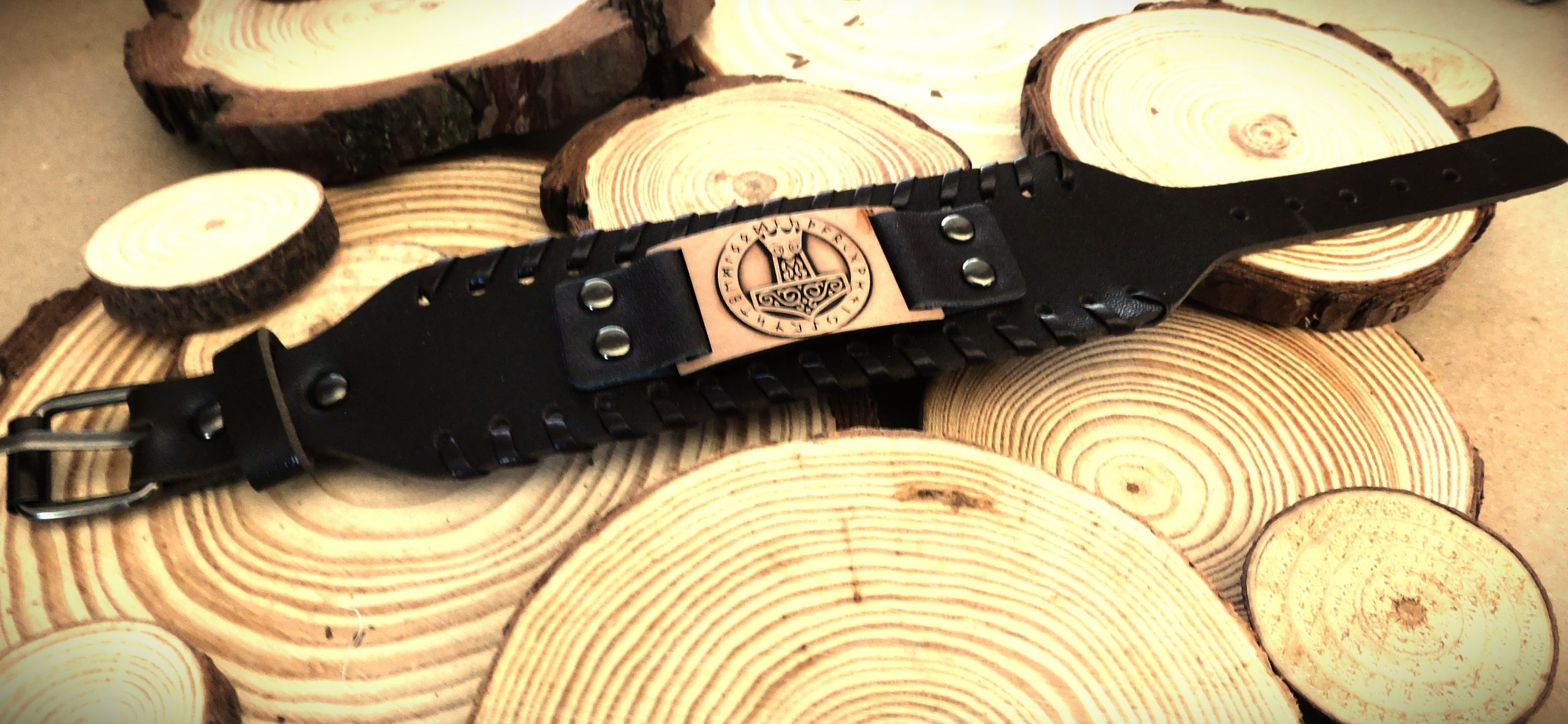 Pulsera de cuero - Imagen 3