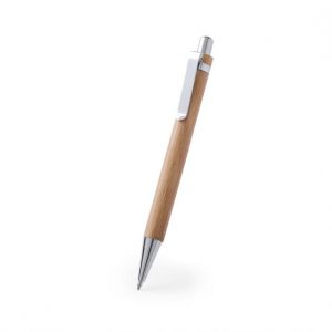 boligrafo de bambu personalizable a laser